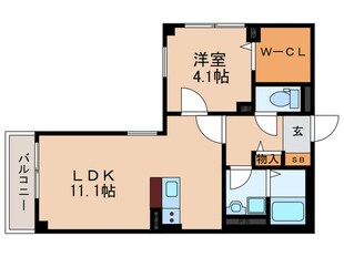 エテルノ幅下の物件間取画像